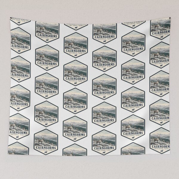 Item preview, Cairngorms National Park UK Vintage Travel designed and sold by TravelersGems.