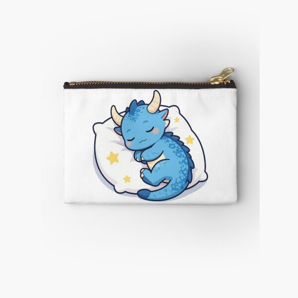 Item preview, Sleeping Little Dragon – Cute Kawaii Chibi Good Night Art designed and sold by WildArtIT.