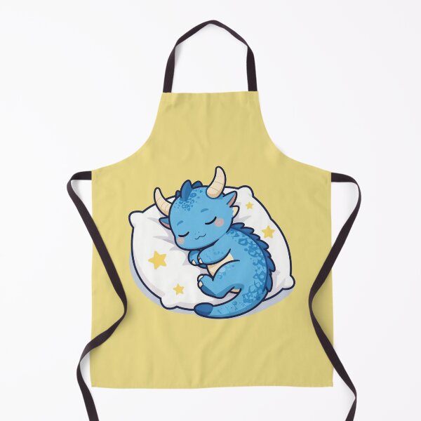 Item preview, Sleeping Little Dragon – Cute Kawaii Chibi Good Night Art designed and sold by WildArtIT.