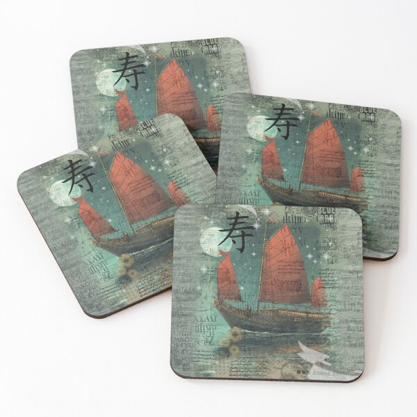 Item preview, Alphabet Longevity Sails (寿-Longevity)-Mixed Media- Volume 05, No. 05 designed and sold by Legacy Star Designs.