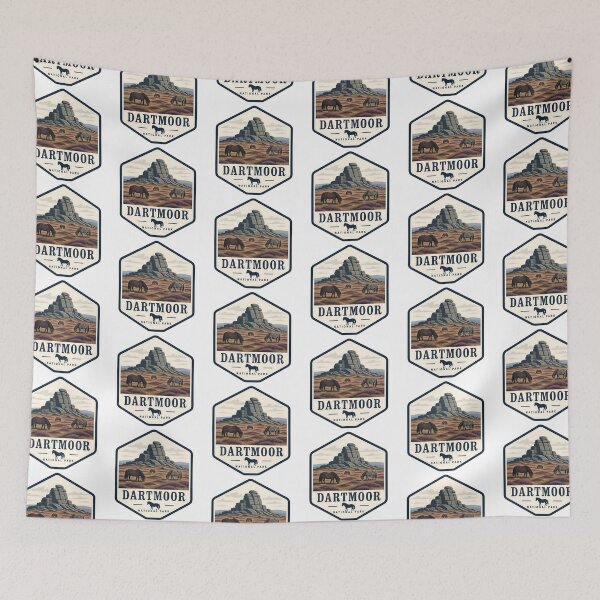 Item preview, Dartmoor National Park UK Vintage Travel designed and sold by TravelersGems.
