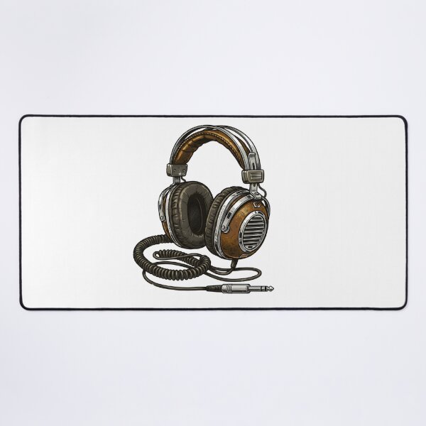 Item preview, cool maroon headphones designed and sold by Rockveil Co..