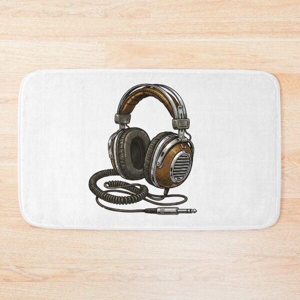 Item preview, cool maroon headphones designed and sold by Rockveil Co..