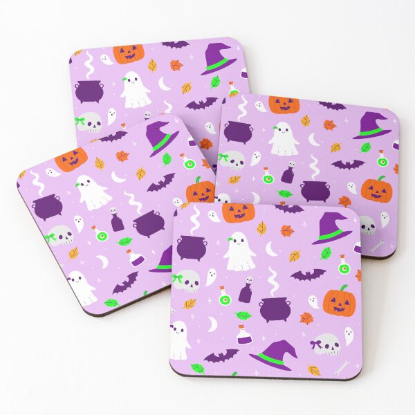 Item preview, purple coquette halloween cute bow skull ghost witch designed and sold by Gossip Rag.