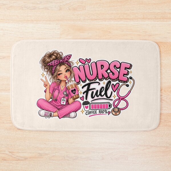 Artikelvorschau, Nurse Fuel – Kaffeegetriebenes Pflegeleben entworfen und verkauft von HO•Designs.