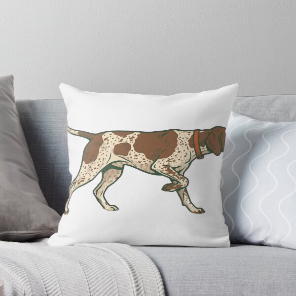 Item preview, German Shorthaired Pointer Sporting Dog Illustration designed and sold by Ninjacatoff.