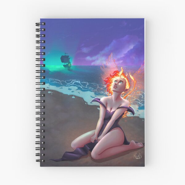 Item preview, Freya The Vampire Phoenix - Digital Fantasy Painting designed and sold by Karaelys.