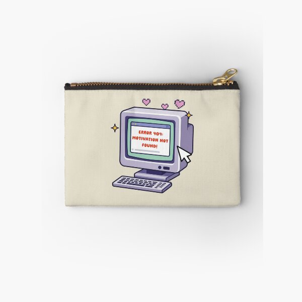 Item preview, Retro 90s Computer Error Motivation Not Found Y2K Vaporwave designed and sold by WildArtIT.