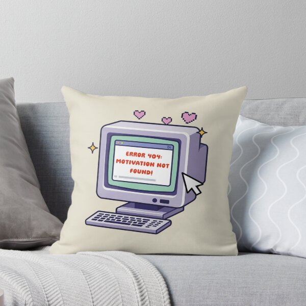 Item preview, Retro 90s Computer Error Motivation Not Found Y2K Vaporwave designed and sold by WildArtIT.