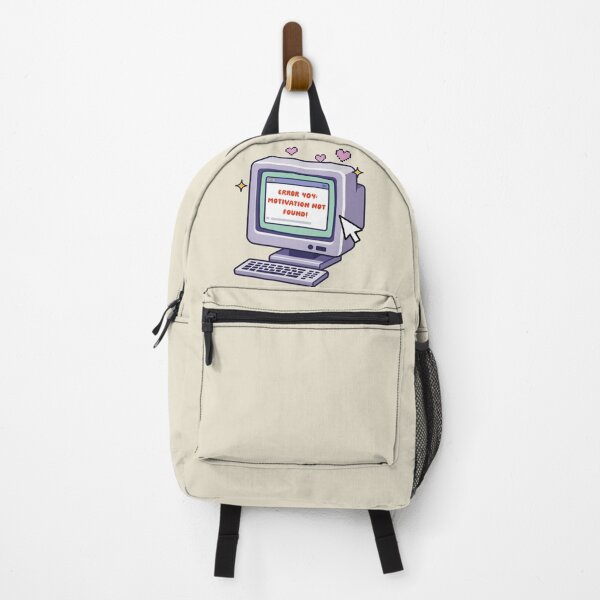 Item preview, Retro 90s Computer Error Motivation Not Found Y2K Vaporwave designed and sold by WildArtIT.