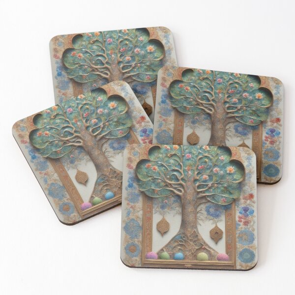 Item preview, Ornate Tree of Life Floral Archway Fantasy Art designed and sold by pinkal.