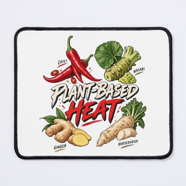 Item preview, Plant-Based Heat - Spicy Herbs & Chili Graphic designed and sold by NatureStyle555.