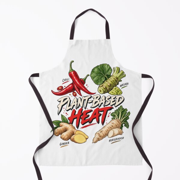 Item preview, Plant-Based Heat - Spicy Herbs & Chili Graphic designed and sold by NatureStyle555.