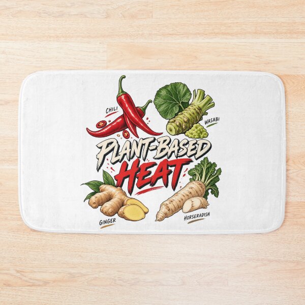 Item preview, Plant-Based Heat - Spicy Herbs & Chili Graphic designed and sold by NatureStyle555.