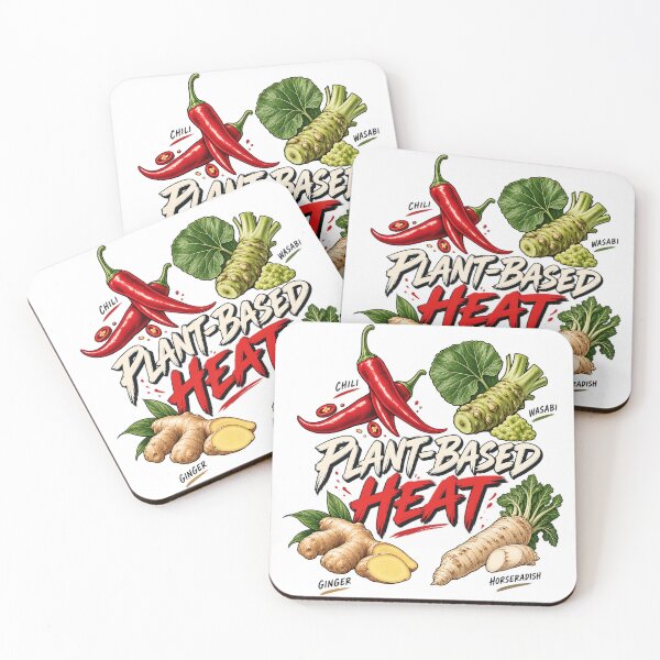 Item preview, Plant-Based Heat - Spicy Herbs & Chili Graphic designed and sold by NatureStyle555.
