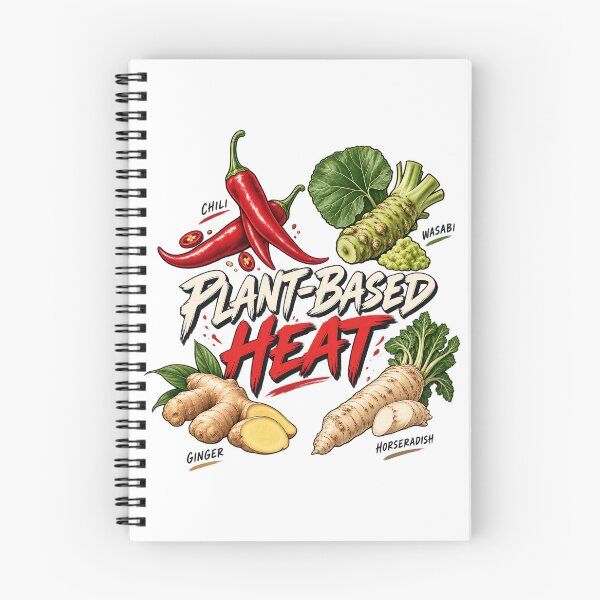 Item preview, Plant-Based Heat - Spicy Herbs & Chili Graphic designed and sold by NatureStyle555.