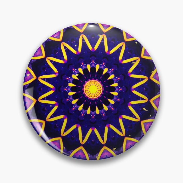 Item preview, Yellow and Blue Magnetic Circle designed and sold by LasonasDesigns.