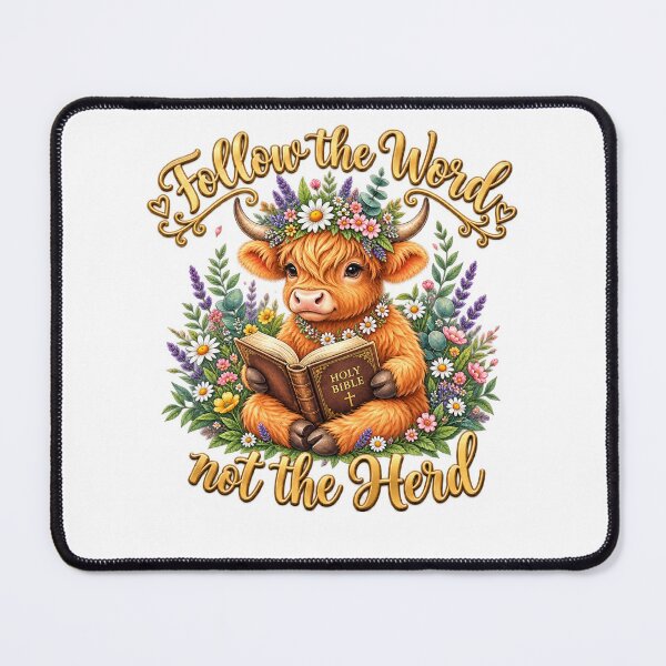 Item preview, Follow the Word not the Herd designed and sold by LizHumorComics.