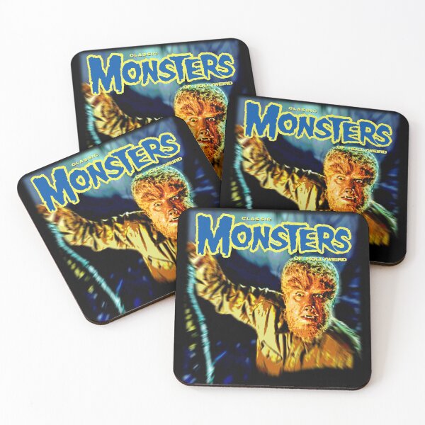 Item preview, Classic Monsters of Hollyweird OG Wolfman Tribute designed and sold by 90snerd.