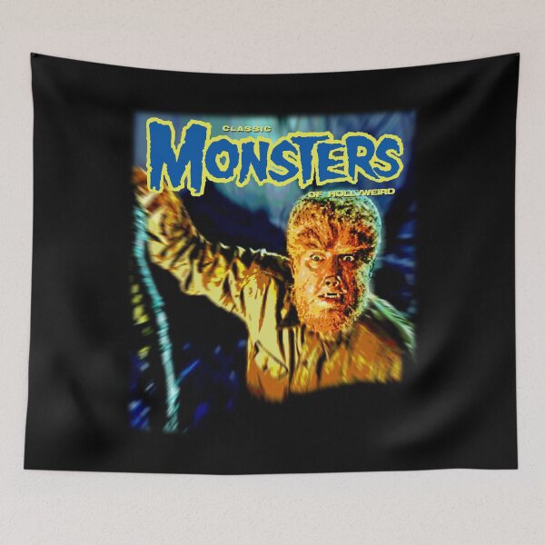 Item preview, Classic Monsters of Hollyweird OG Wolfman Tribute designed and sold by 90snerd.