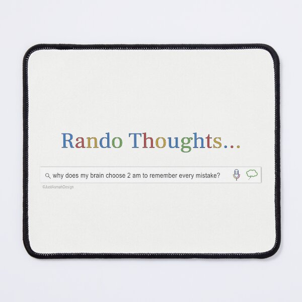 Item preview, Random Thoughts | 2am Thoughts designed and sold by JustAsmahDesign.