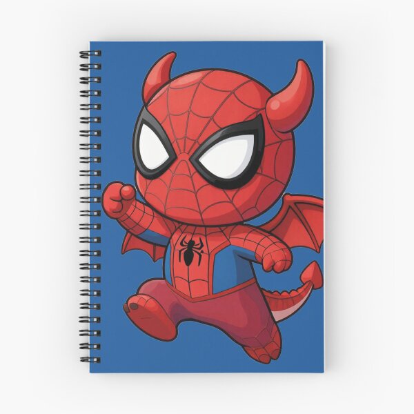 Item preview, Cute Chibi Red Dragon Spider Hero designed and sold by WildArtIT.