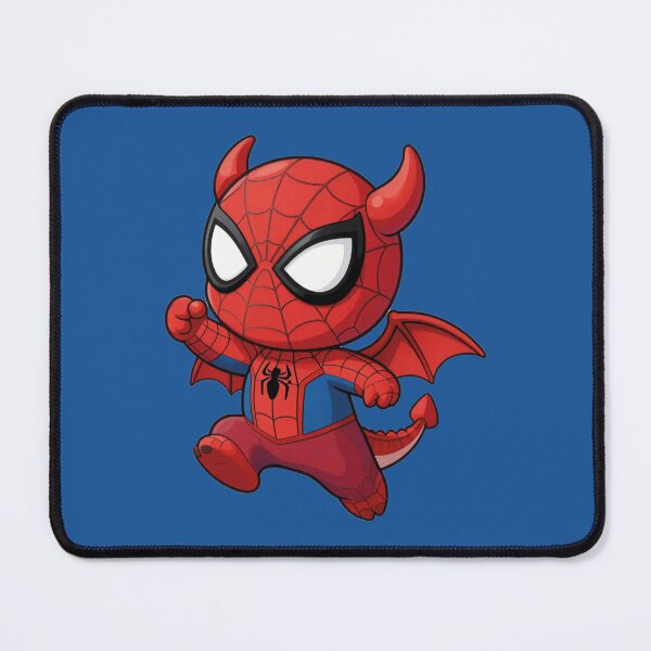 Item preview, Cute Chibi Red Dragon Spider Hero designed and sold by WildArtIT.