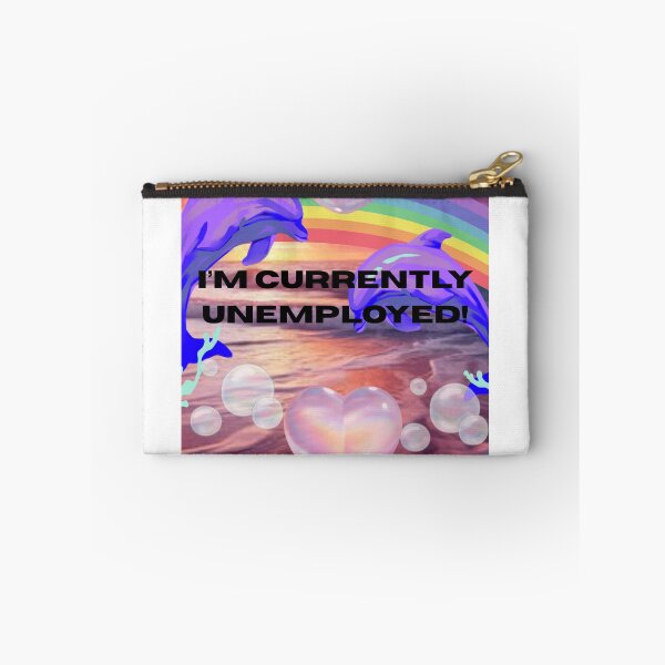 Aperçu de l'œuvre mème sur le chômage créée et vendue par Prettyproblemz.
