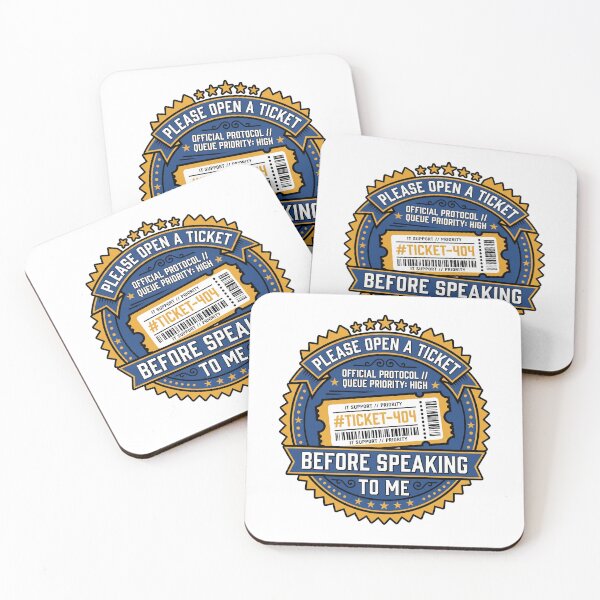 Item preview, Please Open A Ticket Funny IT Support Coder Gift designed and sold by Ixnor.