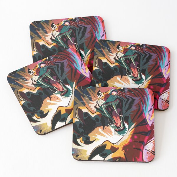 Item preview, The Tiger's Pounce and Neon Bounds designed and sold by SabaMirzique.