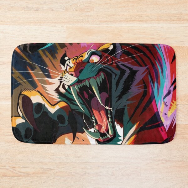 Item preview, The Tiger's Pounce and Neon Bounds designed and sold by SabaMirzique.