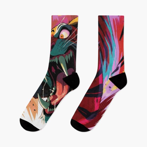 Item preview, The Tiger's Pounce and Neon Bounds designed and sold by SabaMirzique.