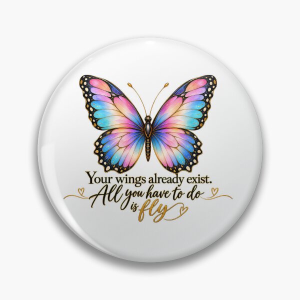 Item preview, All you have to do is fly butterfly  designed and sold by RanaDesignsUSA.