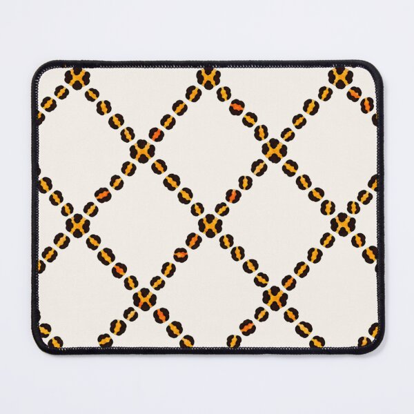 Item preview, Golden Leopard Harlequin Pattern – Elegant Wild Print designed and sold by annenambiro.