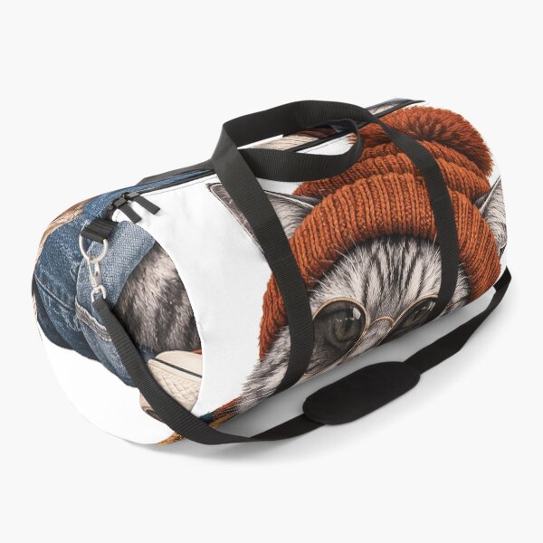 Item preview, Hipster Cat Cozy Autumn Outfit designed and sold by Gold Turtle  Lina.