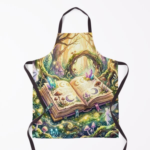 Item preview, Enchanted Fairy Spellbook Forest Dreams designed and sold by Storybook Botanica.