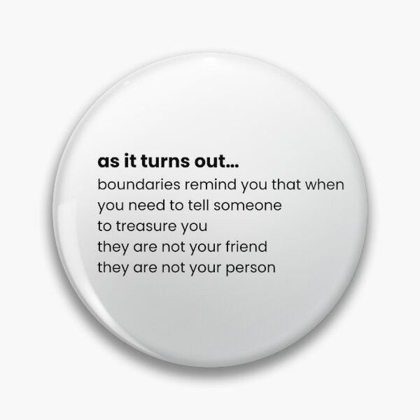 Item preview, Boundaries remind you designed and sold by 2wholehearted.