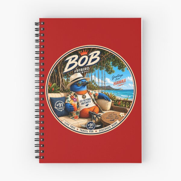 Item preview, BOB in Hawaii – Waikiki Aloha Life | +91BIR designed and sold by Plus91BIRD.