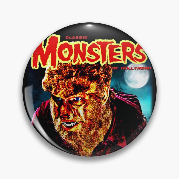 Item preview, Classic Monsters of Hollyweird Werewolf Wolfman Tribute designed and sold by 90snerd.