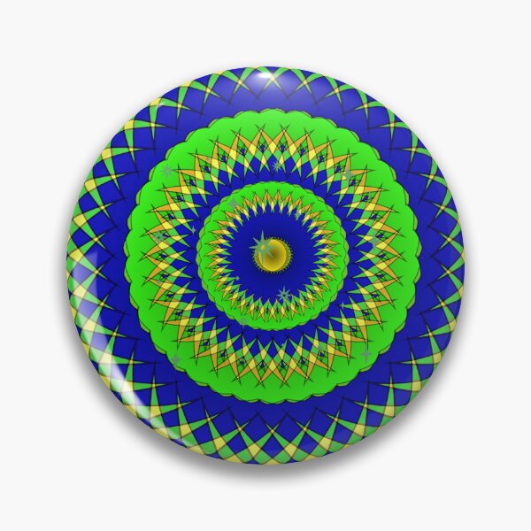 Item preview, green and blue magnet designed and sold by LasonasDesigns.