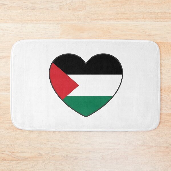 Item preview, Palestine heart designed and sold by Rockveil Co..