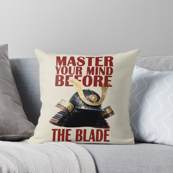 Item preview, Master Your Mind Before The Blade Samurai Quote designed and sold by WildArtIT.