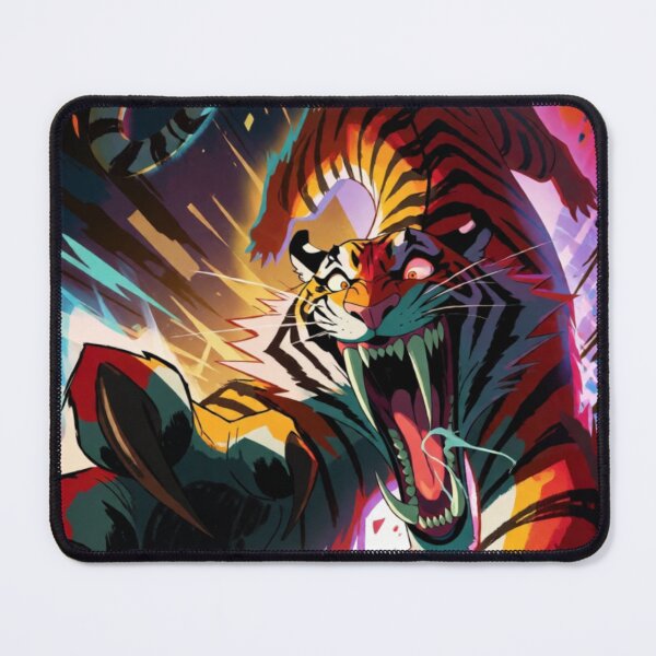 Item preview, The Tiger's Pounce and Neon Bounds (V2) designed and sold by SabaMirzique.