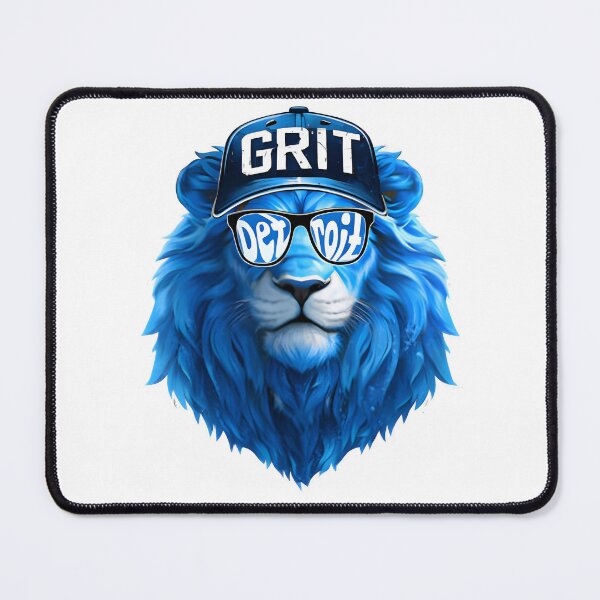 Item preview, Detroit Football Blue And Silver Vintage Style Pride Design For Loyal Motor City Fans | Limited Edition designed and sold by moodner.