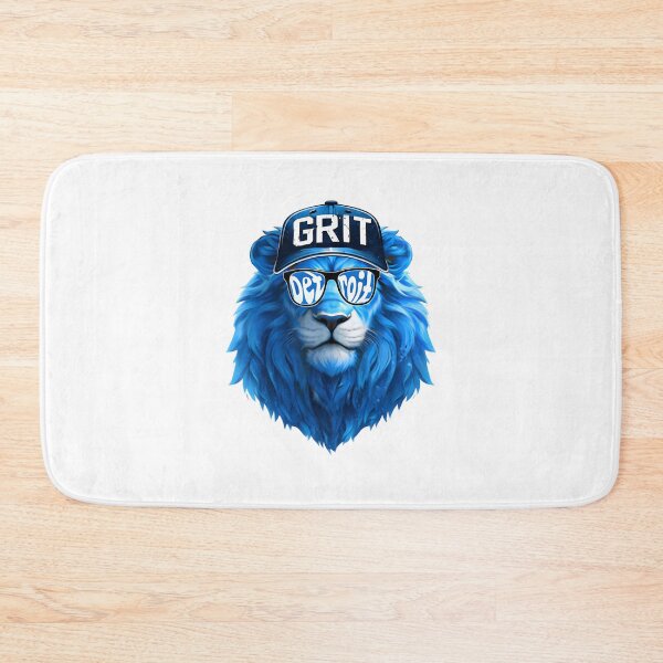 Item preview, Detroit Football Blue And Silver Vintage Style Pride Design For Loyal Motor City Fans | Limited Edition designed and sold by moodner.