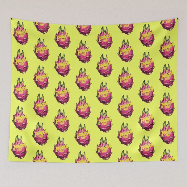 Item preview, Pink Dragon Fruit Pitaya Botanical Illustration designed and sold by WildArtIT.
