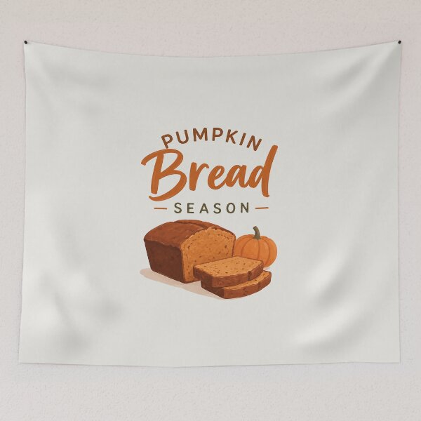 Item preview, Pumpkin Bread Season Fall Design – Cozy Autumn Baking designed and sold by Verycutethings.