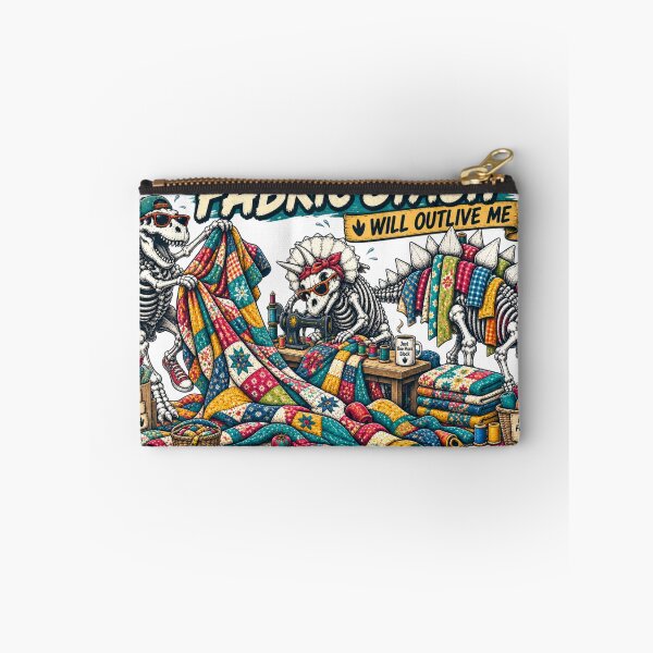 Item preview, My Fabric Stash Will Outlive Me – Funny Quilter Gift designed and sold by zhivago1980.
