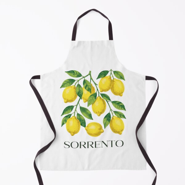 Item preview, Sorrento Italy Lemon Vintage Travel Poster designed and sold by WildArtIT.