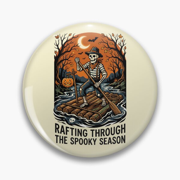 Artikelvorschau, Rafting through the spooky season - Halloween for rafter entworfen und verkauft von ParadoxParadox.